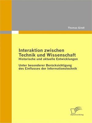 cover image of Interaktion zwischen Technik und Wissenschaft